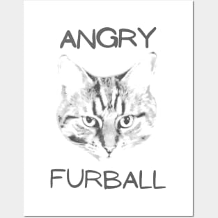 Angry Furball Posters and Art